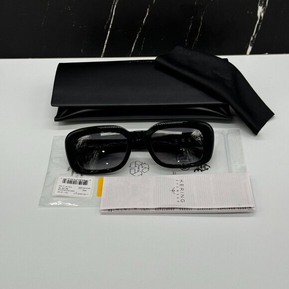 NEW SAINT LAURENT SL M130 002 BLACK WOMEN SUNGLASSES SLM130 002 SAINT LAURENT - Picture 11 of 11